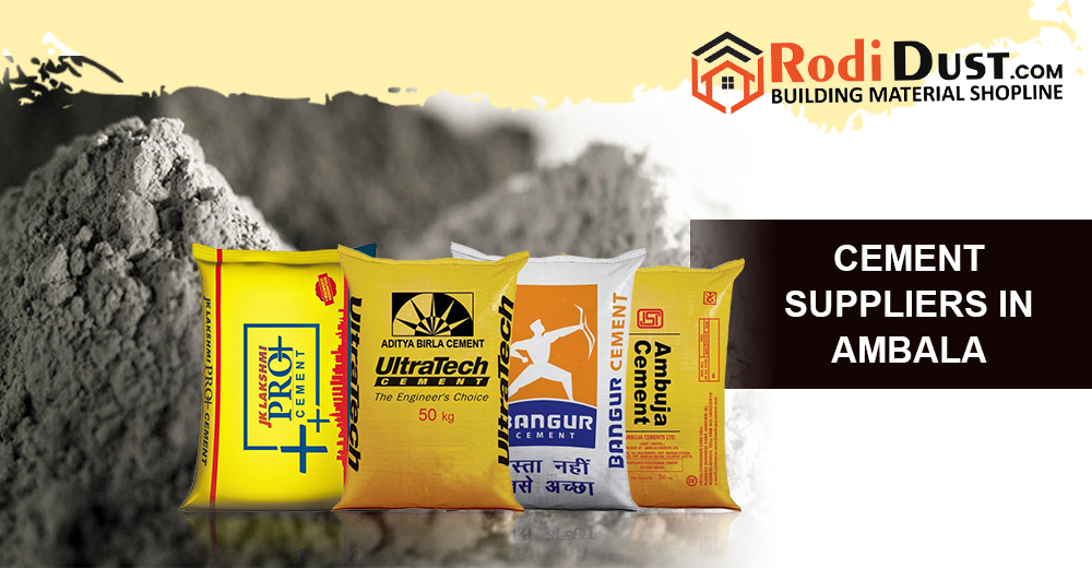 Cement Suppliers in Ambala