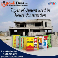 Types of Cement used in House Construction